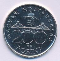 1995. 200Ft Ag "Deák" kapszulában T:UNC 
Adamo F13.1