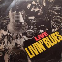 Livin' Blues - Live Livin' Blues. Vinyl, LP, Album, Stereo, Black print on red labels, Polskie Nagrania Muza, Lengyelország, 1977. VG