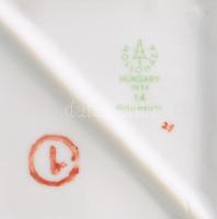 Antik jelzett ezüstözött nyelű tortalapát, h: 26 cm