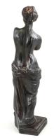 Méloszi Aphrodité. Jelzés nélkül, fém, m: 24,5 cm