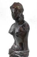 Méloszi Aphrodité. Jelzés nélkül, fém, m: 24,5 cm