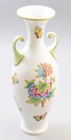Herendi Viktória mintás váza, jelzett, m: 33,5 cm