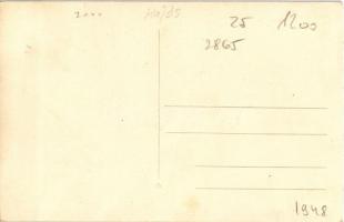 Férfi Adria feliratos hajós sapkában / Man in marine hat. photo (b)