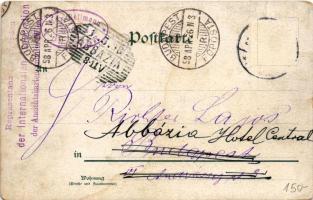 1898 (Vorläufer) Albert, König v. Sachsen / Albert, King of Saxony. Lith. Kunstanstalt Heinr. &a...