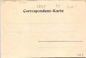 Graf Radetzky k.k. Feldmarschall mit seiner Umgebung im Haupt-Quartier zu Monza im Jahre 1850. Verla...