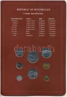 Seychelles-szigetek 1977-1982. 1c - 10R (8xklf), "Coin Sets of All Nations" forgalmi szett...