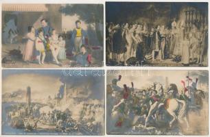NAPOLEON - 15 db régi képeslap / 15 pre-1945 postcards