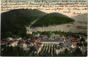 1909 Trencsénteplic, Trencianske Teplice; látkép. Hermann Seibt kiadása 2899. (Meissen) / general view (EK)