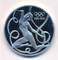 Ausztria 1995. 200Sch Ag "Olimpia Centenáriuma - Nyári Olimpia" kapszulában T:PP Austria 1995. 200 Schilling Ag "Olympic Centenary - Summer Olympics" in capsule C:PP Krause KM#3026