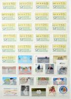 Vatikán + NSZK Szép gyűjteményrészek, benne sok vatikáni blokk, 16 lapos A/4-es berakó 8-8 oldalán, ...