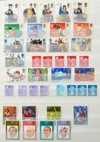 Angol tétel nagyon sok klasszikussal, sok postatiszta modern bélyeggel (magas névérték), összefüggés...