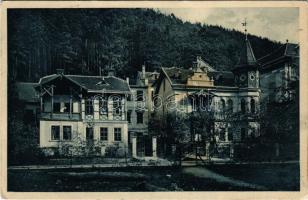 1934 Trencsénteplic-fürdő, Kúpele Trencianske Teplice, Bad Trencsénteplic; Vily Alberti-Palacky. Joza Holas / nyaraló / villa (EK)