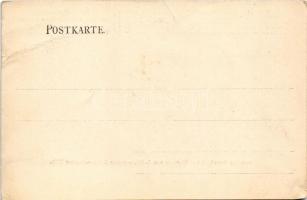 Ein im Scarltal bei Tarasp am 1. September 1904 erlegter Bär / hunters with killed bear (gyűrődés / ...