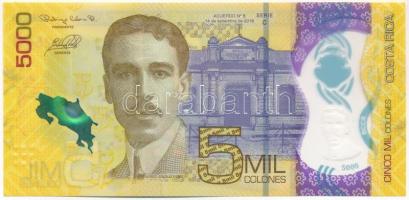 Costa Rica 2018. 5000C "C026222548" T:UNC Costa Rica 2018. 5000 Colones "C026222548" C:UNC Krause 282.
