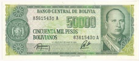 Bolívia 1984. 50.000P "83615430 A" T:UNC Bolivia 1984. 50.000 Pesos Bolivianos "83615430 A" C:UNC Krause P#170