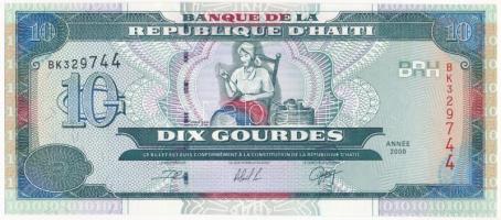 Haiti 2000. 10G "BK329744" T:UNC Haiti 2000. 10 Gourdes "BK329744" C:UNC Krause 265.a