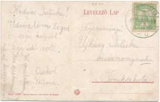 Tátralomnic, Tatranská Lomnica (Magas-Tátra, Vysoké Tatry); Palota szálloda / hotel (gyűrődés / crea...