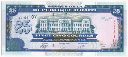 Haiti 2009. 25G "DN106107" T:UNC Haiti 2009. 25 Gourdes "DN106107" C:UNC Krause 266.d