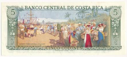 Costa Rica 1989. 5C "D56421238" T:UNC
Costa Rica 1989. 5 Colones "D56421238" C:...