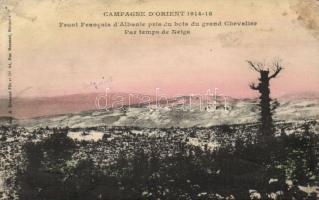 Military WWI French front in Albania (Rb)