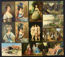 126 db Stengel képeslap. Gondosan kezelt, főleg használatlan szép anyag ritka lapokkal, kevés másodpéldánnyal.