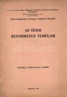 Csányi Károly - Lux Géza:  Az ócsai református templom. Építészhallgatóink középkori építészeti felvételei. Budapest, 1939. [Állami Nyomda.] 16 p. Egyetlen kötetkiadás. A szövegközti alaprajzokkal, homlokzat- és enteriőrrajzokkal, felvételekkel gazdagon illusztrált munka a tatárjárás előtt, a XIII. században a premontrei rend számára épült apátsági templom építészeti méltatása. Az építészeti leírás előtt a tanulmány a rendelkezésre álló dokumentumok alapján tisztázza a templom emelésének feltételezhető időpontját, e nemben több legendás alapítási időt is cáfol (az egyik elmélet a honfoglalás előtti időkre teszi az építkezés kezdetét). A tanulmány először a Technika című folyóirat 1939. évi lapszámaiban jelent meg. (A m. kir. József Nádor Műegyetem Középkori Építészeti tanszékének közleményei.) Fűzve, kiadói borítóban. Jó példány.