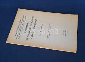 Haiczl Kálmán:  A magyarság ősi településének határai a nyugati Felvidéken. Budapest, 1943. (Szerző) Stephaneum Nyomda. 33 + [3] p. Egyetlen kiadás. Haiczl Kálmán (1866-1952) garamszentbenedeki, ebedi, majd szőgyéni plébános, egyházjogi doktor, egyháztörténész, helytörténész. A Felvidék nyugati megyéiben szolgáló plébános rövid tanulmányában a magyar és szlovák településterület régi határait állapítja meg Pozsony, Nyitra, Trencsén, Bars és Hont vármegyékben. A szerző a tanulmányt a Szent István Akadémia II. osztályának 1942. április 24-i ülésén olvasta fel. (A Szent István Akadémia II. Történelem-, Jog- és Társadalomtudományi Osztályának értekezései. III. kötet, 2. szám.) Fűzve, kiadói borítóban.