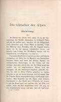 Tyndall, John: 
Die Gletscher der Alpen. Autorisirte Deutsche Ausgabe. Mit einem Vorwort von Gustav...