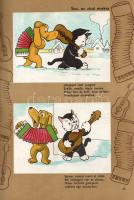 Kálmán Jenő: 
Sicc összes kalandja. Tankó Béla rajzaival.
[Budapest], 1959. Minerva Könyvkiadó (At...