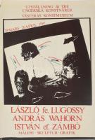 1983 Vaszkó Erzsébet festőművész gyűjteményes kiállítása a Szentendrei Képtárban, kiállítási plakát,...