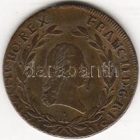 Ausztria 1786A 20Kr korabeli réz hamisítás   ezüstözési nyomokkal összehasonlításra !