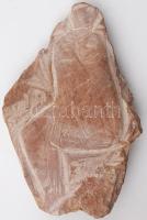 Nagy Sándor (1923-2017): Ülő női akt. Faragott és vésett kő, jelzés nélkül, m: 15 cm