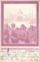 1904 Wiener Lehrlingsarbeiten Ausstellung. Josef Eberle / Viennese apprentice work exhibition advertisement (EK)