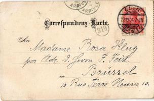 1904 Wiener Lehrlingsarbeiten Ausstellung. Josef Eberle / Viennese apprentice work exhibition advert...