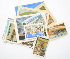 Távol-keleti / japán gyufacímkék, összesen 8 db + Tunéziai gyufacímkék, kisebb és nagyobb méretűek, összesen 14 db