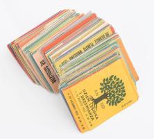 Vegyes lengyel gyufacímkék, több száz darab