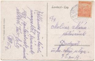 1919 Léva, Levice; Várrom. Schulcz Ignác kiadása / castle ruins (EK)