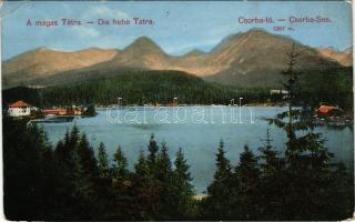 1911 Tátra, Magas-Tátra, Vysoké Tatry; Csorba-tó / Strbské pleso (EK)