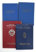 2 darab modern fényképes útlevél + 2 darab tagsági könyv