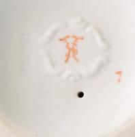 Fasold &amp; Stauch jégtáncos, jelzett, ragasztott, sérült, m: 20,5 cm