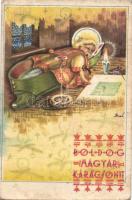 Hungarian Christmas folklore s: Bozó (fa)