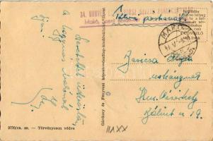 1943 Makó, Újvárosi római katolikus templom, Református templom, Evangélikus templom, Hősök szobra +...