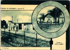 Érdliget (Érd), A két új vasúti megálló, vasútállomás. Érdliget és környéke I. sorozat 10. (EK)