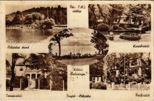 Fonyód, Bélatelepi strand, kilátás Badacsonyra, Táncsics üdülő, Kossuth üdülő, Petőfi üdülő (EB)