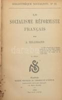 A[lexandre] Millerand: Le socialisme réformiste. Paris, 1903, Georges Bellais, 121+1 p. Francia nyelven. Átkötött félvászon-kötés, az elülső szennylap és előzéklap kijár.