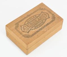 Kugler Henrik Gerbeaud bonbonos fadoboz, 16x10 cm