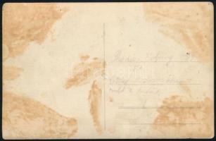 cca 1930 Phönix Buziásfürdő - Kolping Lugos (8:0) labdarúgó-mérkőzésen készült csapatfotó (gólszerző...