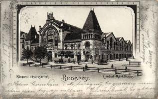 Budapest IX. Központi Vásárcsarnok litho (EK)