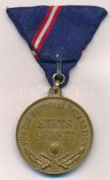 Ausztria 1963. "Katonai Szolgálati érdemérem / Stets Bereit" bronz kitüntetés mellszalaggal T:AU Austria 1963. "Military Service Bronze Medal" bronz decoration with ribbon C:AU