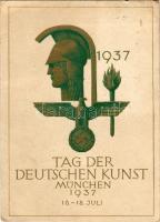 1937 Tag der deutschen Kunst München 1937. 16-18. Juli / German Art Exhibition, NSDAP German Nazi Party propaganda. Verlag Photo-Hoffmann s: R. K. + "München, Tag der deutschen Kunst Hauptstadt der Bewegung" (EB)